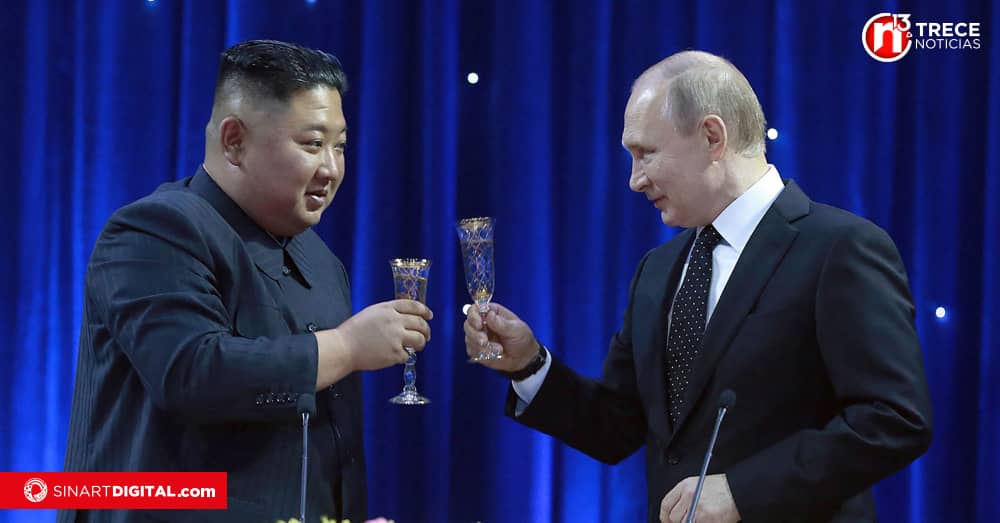 El líder norcoreano Kim Jong Un visitará Rusia para reunirse con Vladimir Putin