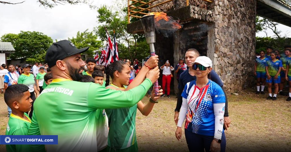 Salida Antorcha de Independencia de La Cruz Gte