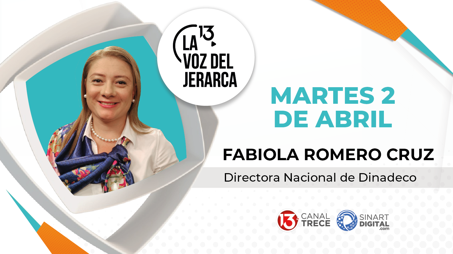 Fabiola Romero Cruz, directora nacional Dinadeco | La Voz del Jerarca.