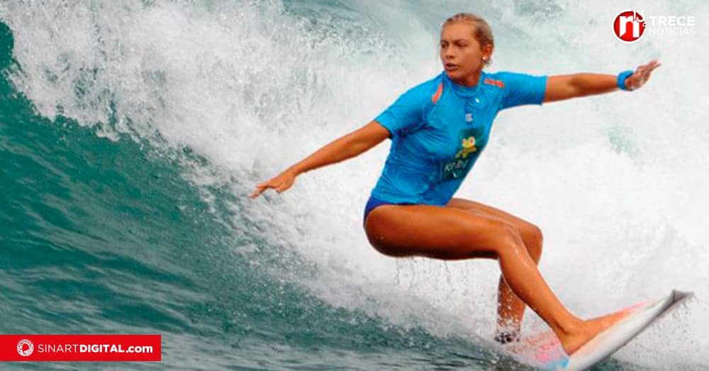 Surfista Leilani McGonagle se instaló en los octavos de final del US Open