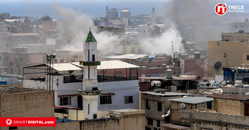 Combates en campamento palestino en Líbano dejaron 11 muertos