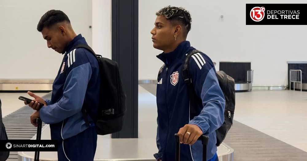 Selección tica llega a Turquía