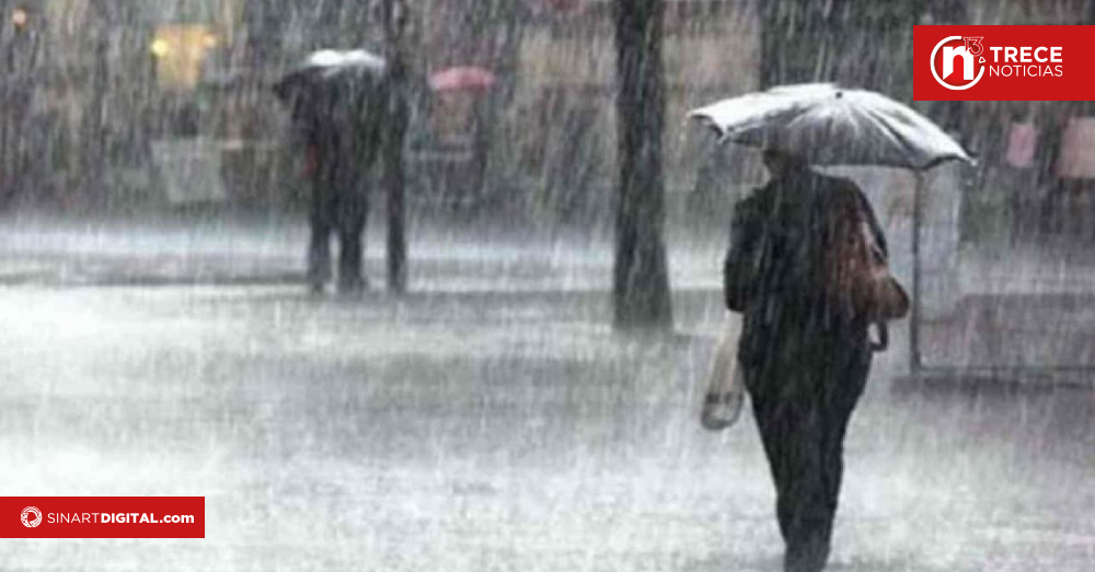 IMN alerta por lluvias con tormenta eléctrica para esta tarde