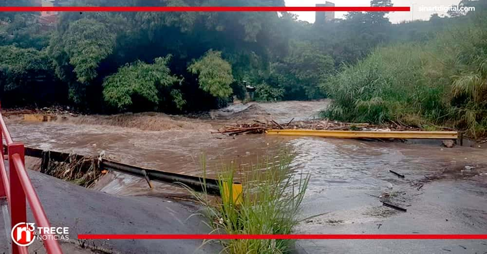 Fuertes lluvias provocan caos e inundaciones en la capital