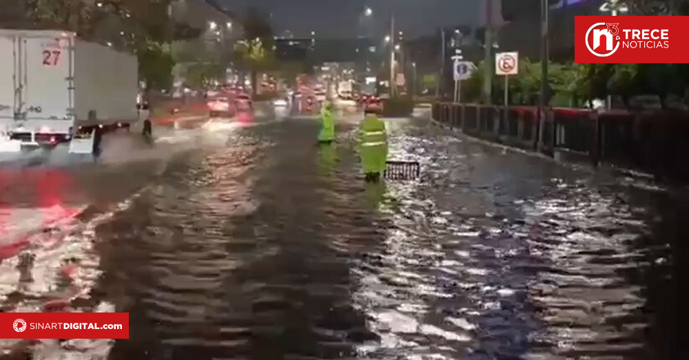 Fuertes lluvias rompen récord en Ciudad de México
