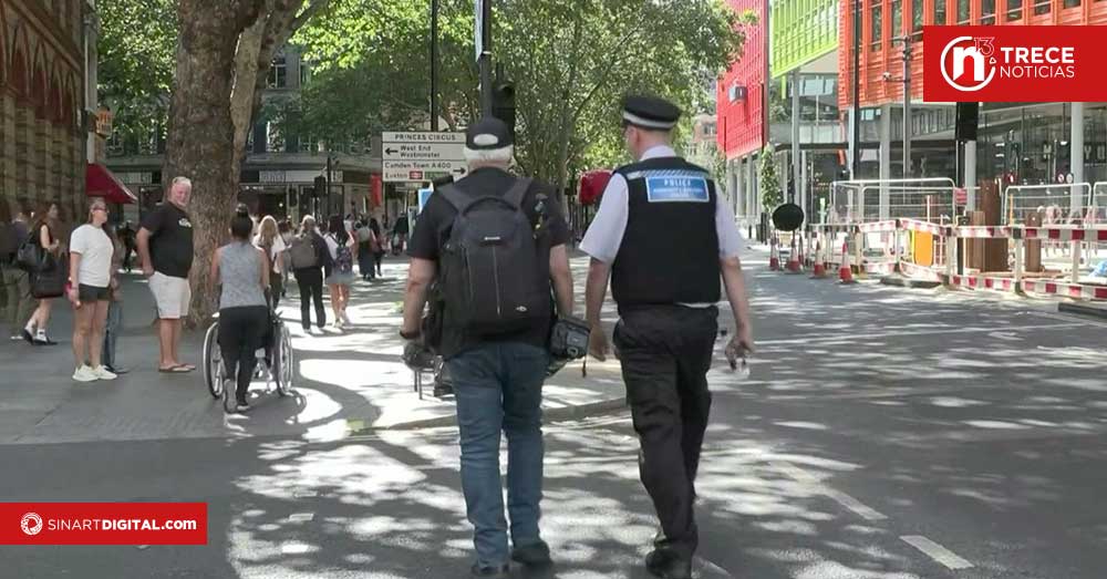 Cuatro heridos en el centro de Londres tras ataque de una mujer con un objeto punzante