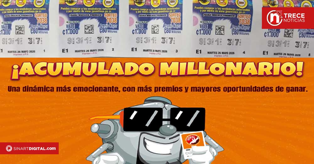 Entregan ¢368 millones a ganadores de Acumulado Millonario 