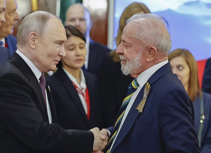 Lula instó por teléfono a Putin a reunirse con Zelenski en Estambul 