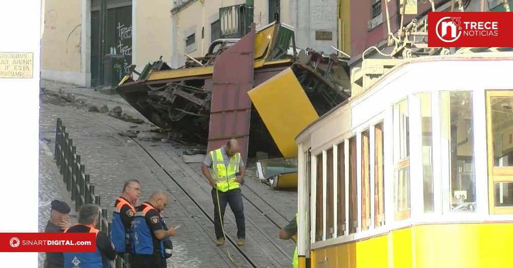 Luto nacional en Portugal tras un accidente de funicular que deja 16 muertos en Lisboa