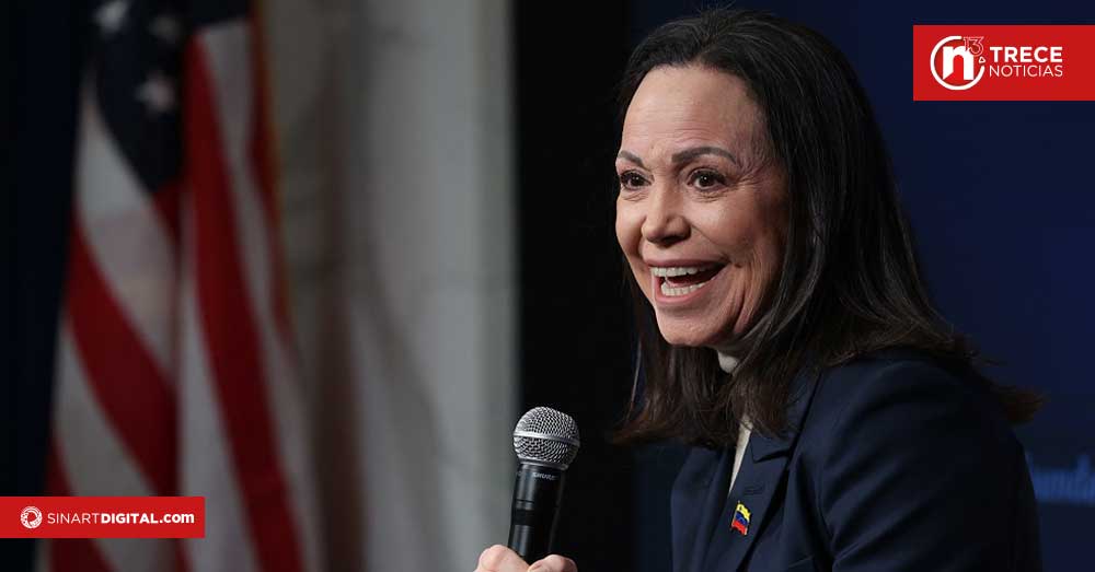 Machado dice que Venezuela será libre con el apoyo de EEUU y Trump