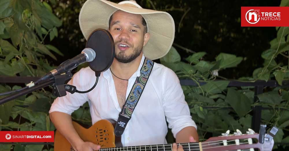Cantautor de Tilarán hace canción que incluye símbolos patrios 