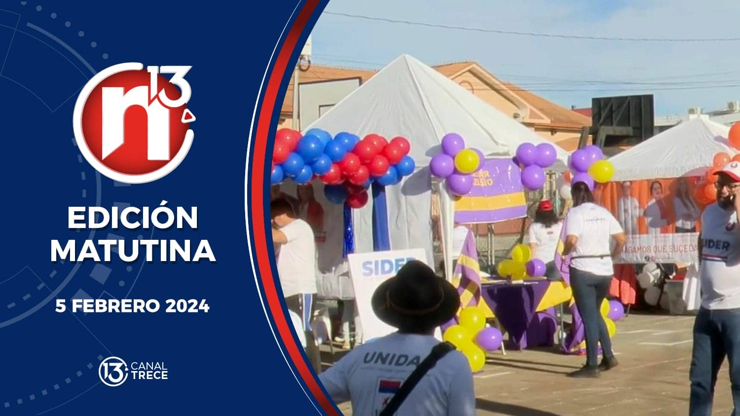 Trece Noticias | Edición Matutina 5 febrero 2024.