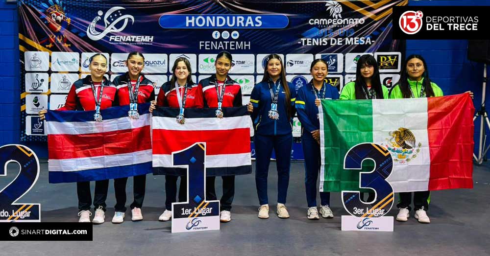 Honduras vio lucirse a los tenimesistas ticos