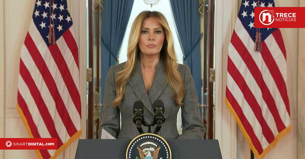 Melania Trump niega estar relacionada con los abusos de Jeffrey Epstein