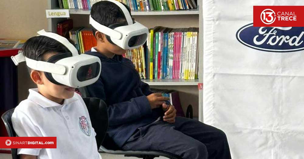 Estudiantes en Pavas participaron en experiencia virtual sobre seguridad vial