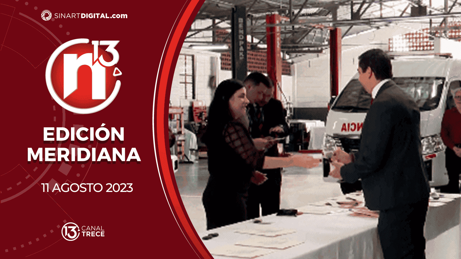 Edición Meridiana - 11 agosto 2023 | Trece Noticias 