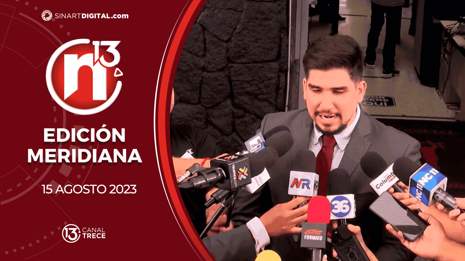 Edición Meridiana - 15 agosto 2023 | Trece Noticias 
