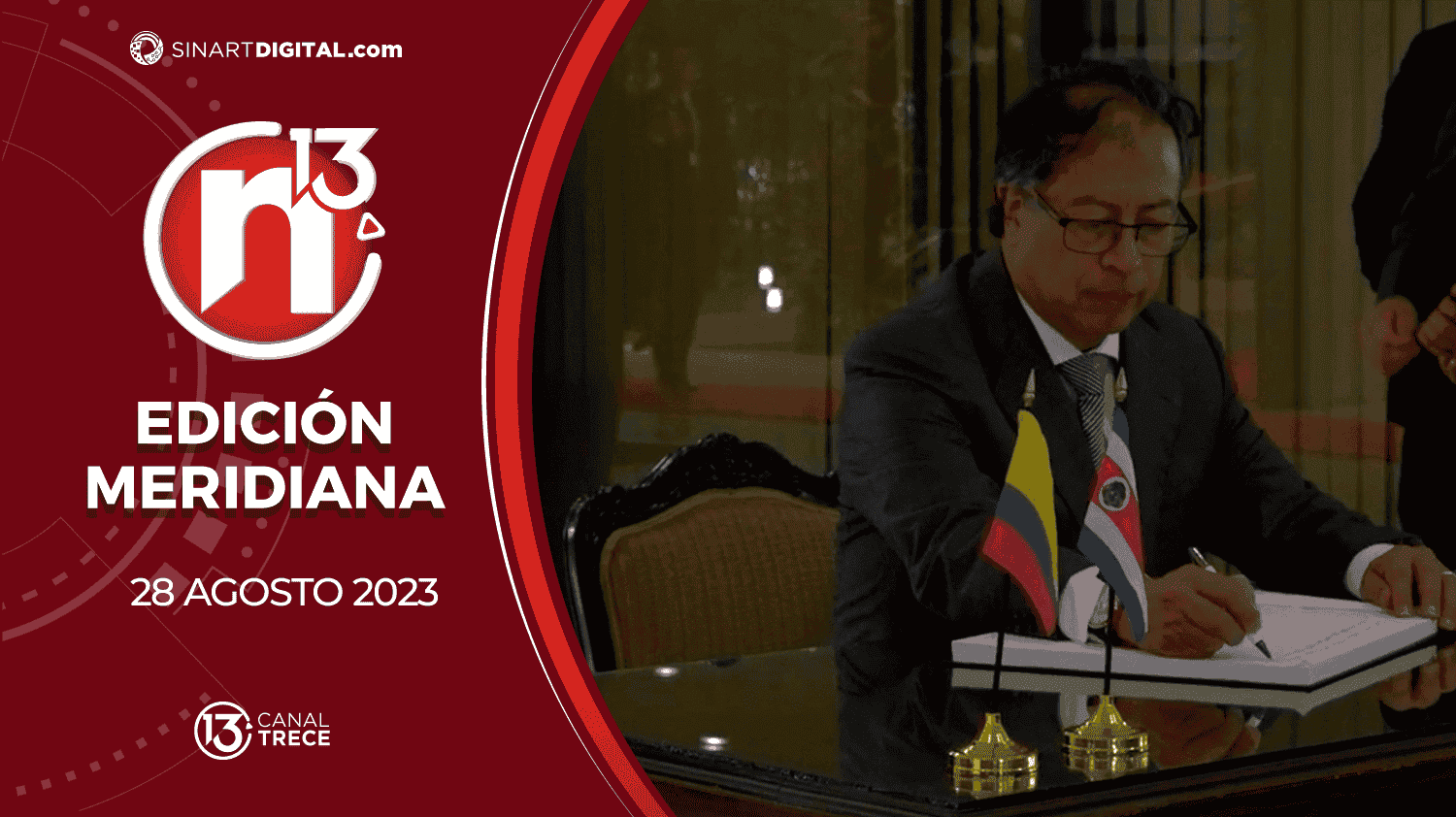 Edición Meridiana - 28 agosto 2023 | Trece Noticias 