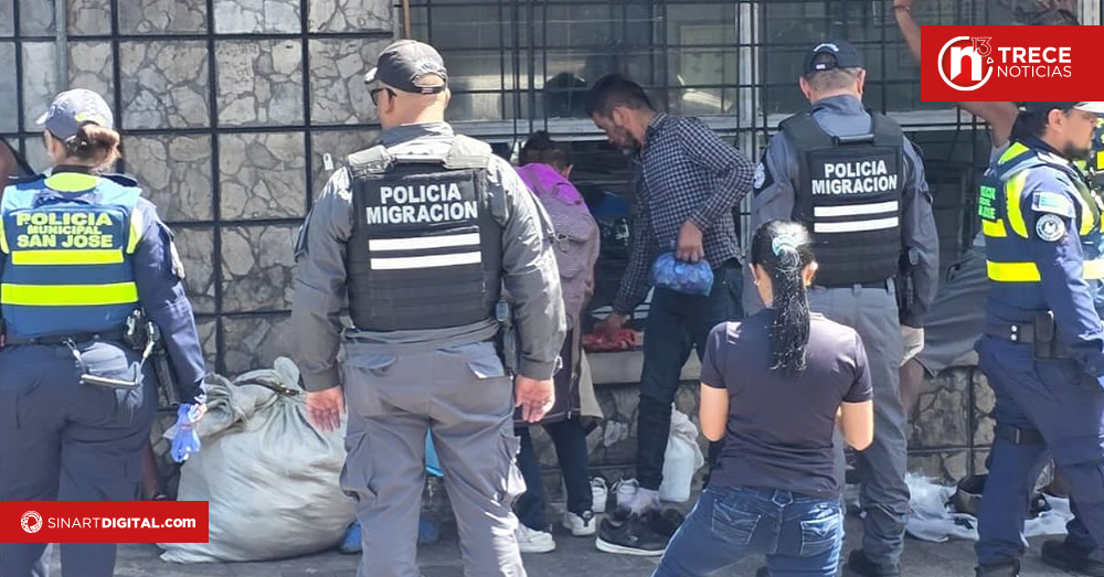 Operativo en San José deja 35 personas detenidas por situación migratoria irregular