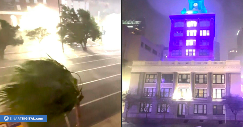 Millones de hogares sin luz en Florida por huracán Milton