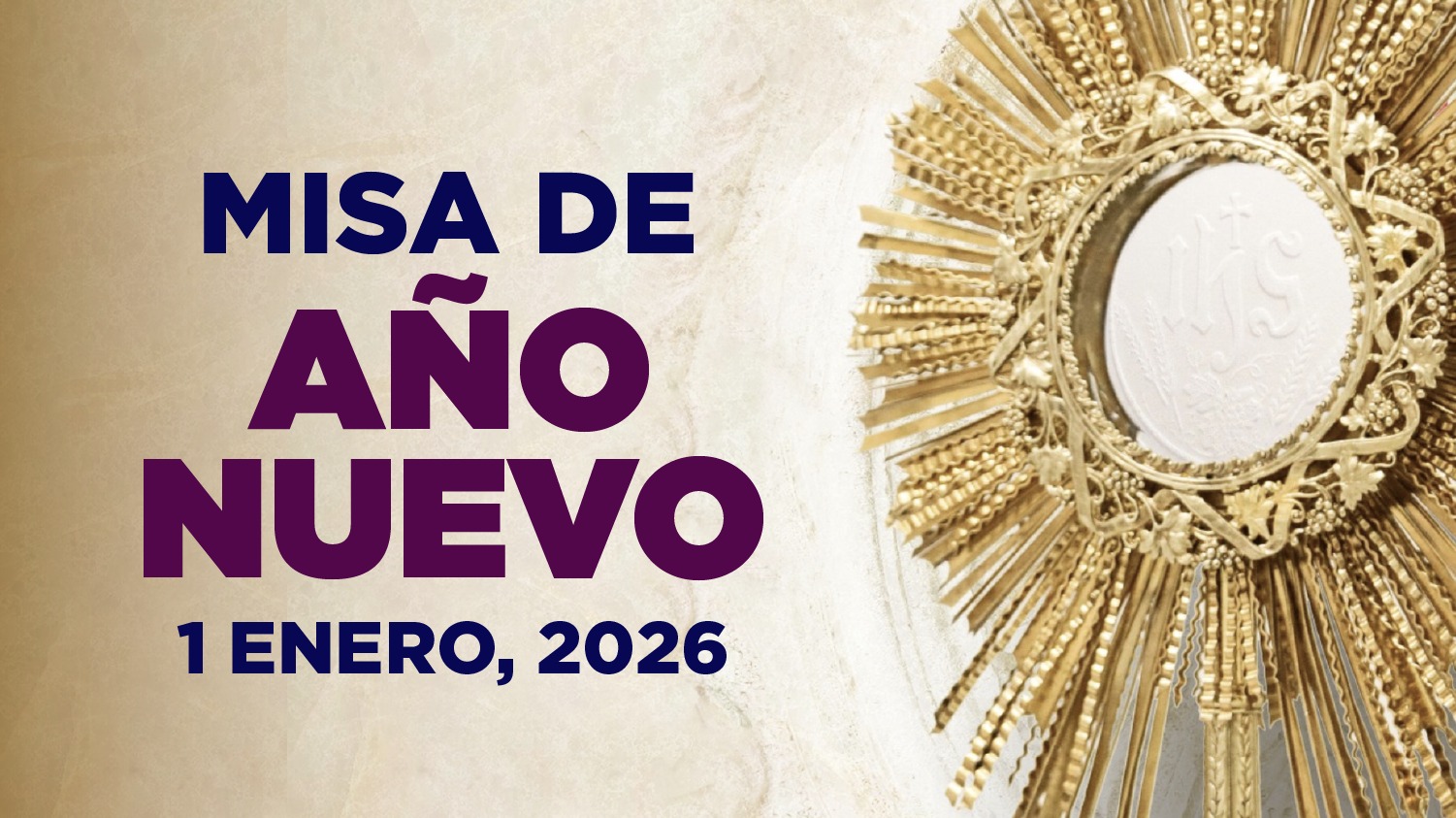 Santa Misa 1 enero 2026 