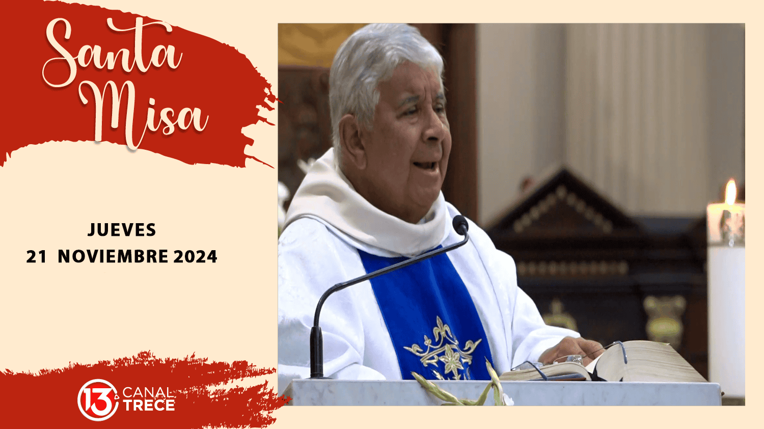 Santa Misa 21 noviembre 2024