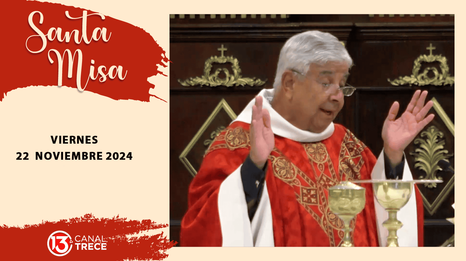 Santa Misa 22 noviembre 2024 