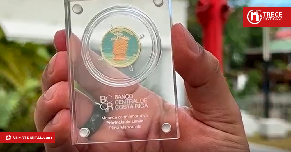 Nueva colección de monedas de 25 colones 