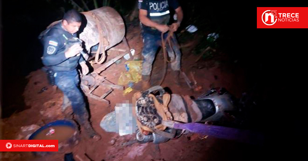 Mineros ilegales usaban motocicleta para buscar oro en Crucitas