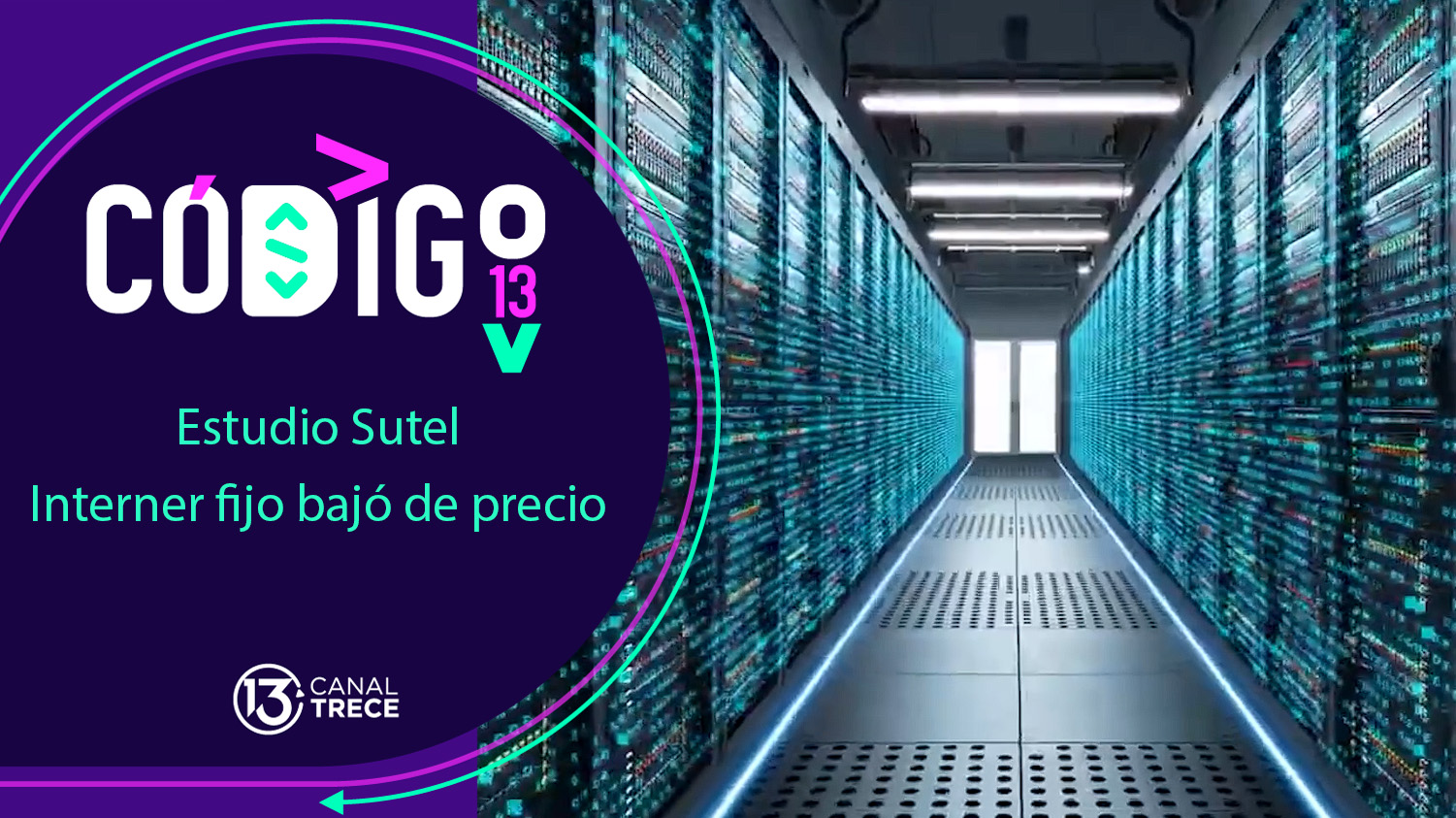 Sutel: estudio consumo internet. | 2 julio 2024 Código 13. 