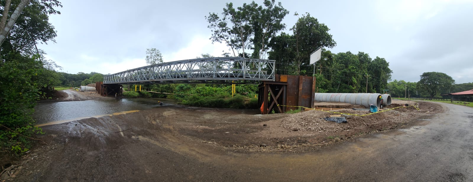 Nuevo puente en Ostional estará listo para la temporada vacacional