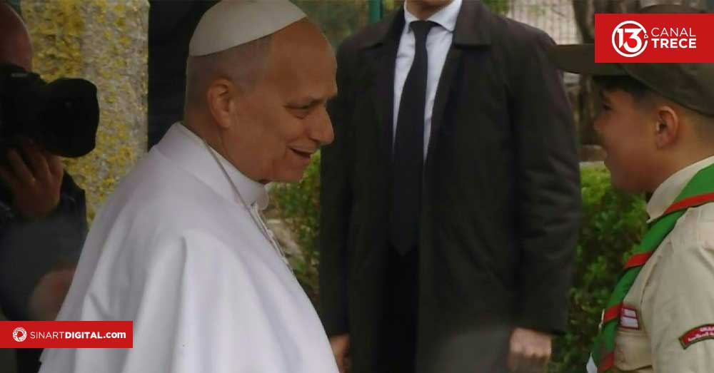 El papa camina por la senda de San Agustín en el segundo día de su visita a Argelia