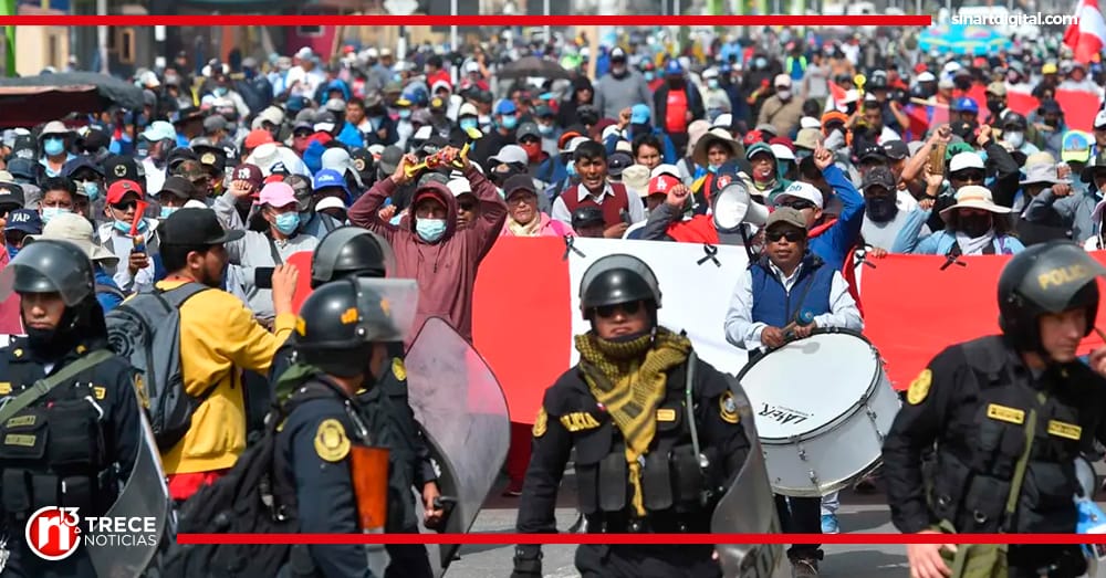 Vuelven las manifestaciones en Perú para pedir la renuncia de Boluarte