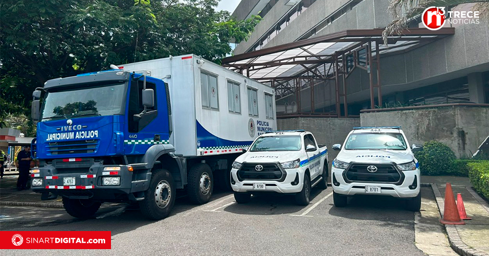 Policía Municipal de San José adquirió modernos equipos tecnológicos