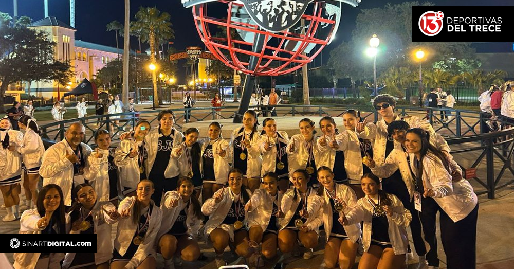 Costa Rica brilló en el mundial de porrismo