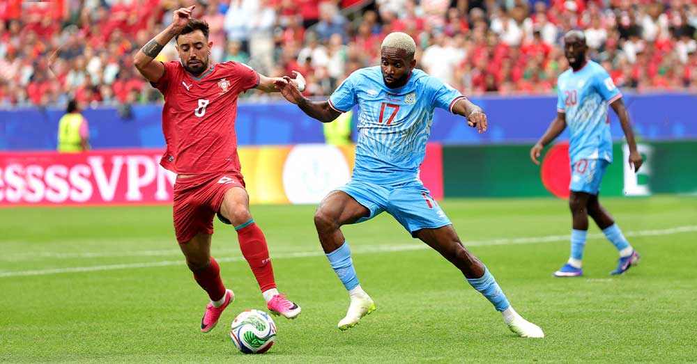 RD Congo deja a Ronaldo y a Portugal con mal sabor de boca