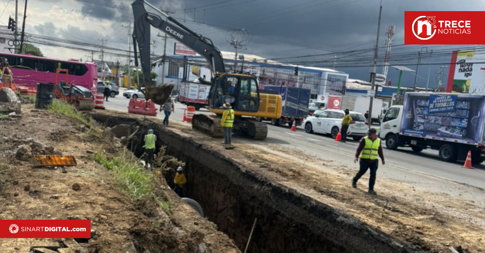 Cierres nocturnos este viernes y sábado en el sector Juan Pablo II–Pozuelo por avance de obras