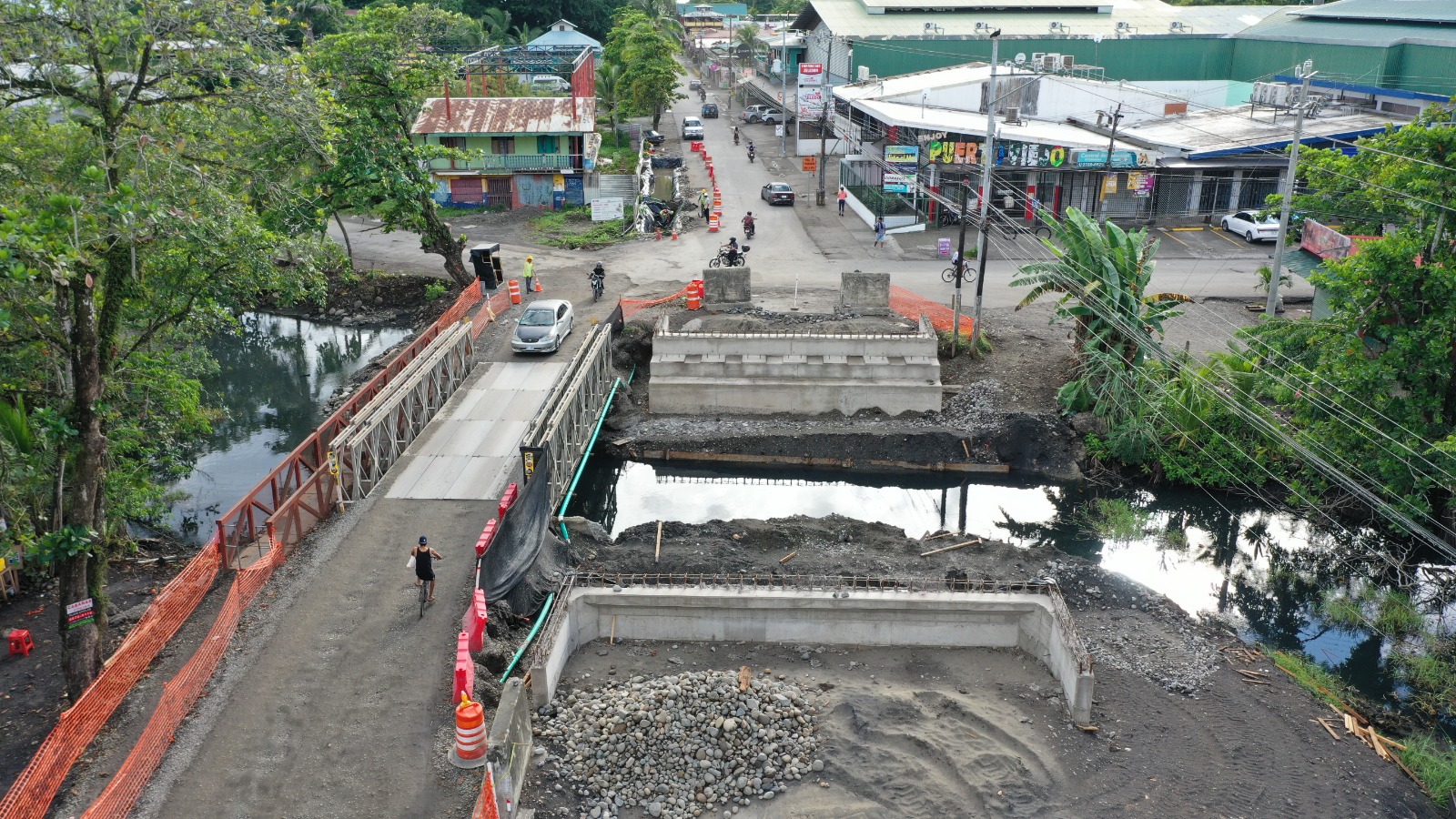 Conavi asegura que paso a Puerto Viejo no sufre afectaciones por construcción de puentes 