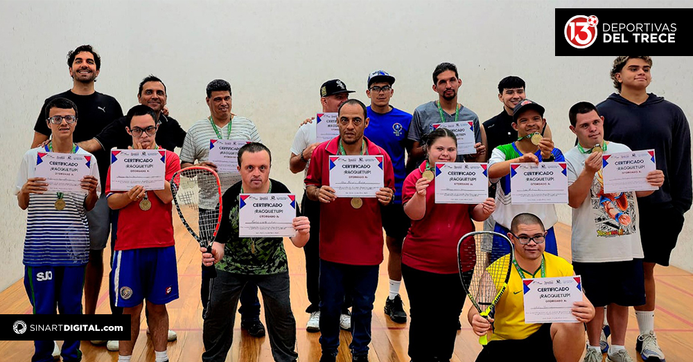 El Raquetball se unió a las personas con discapacidad