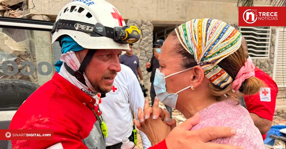 Rescatistas costarricenses cumplen tres días de trabajo en Venezuela tras el terremoto