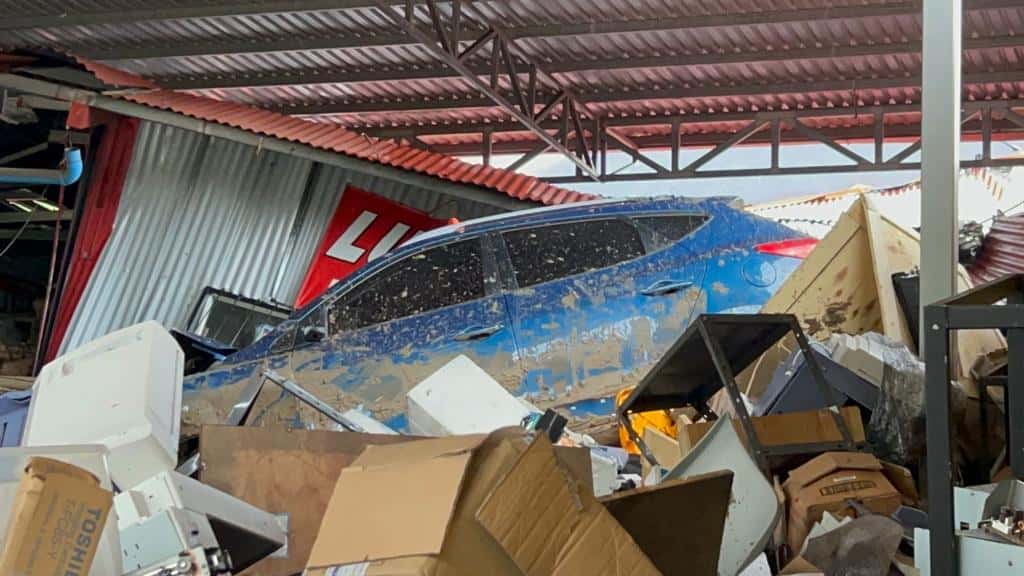 Emergencia en San Carlos: Si descartan riesgos, hoy comenzaría limpieza de escombros