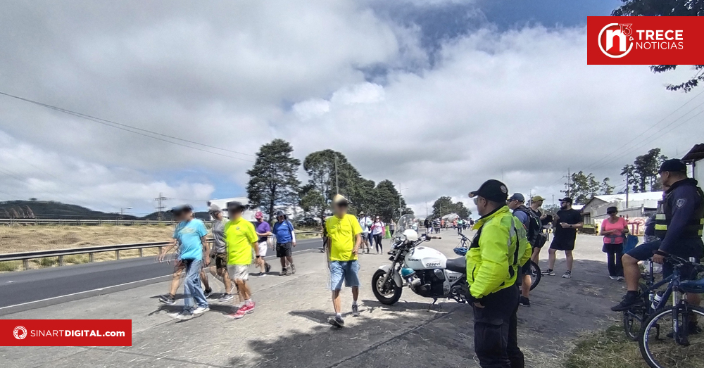 Personas que adelanten la romería deben hacerse visibles y caminar de frente al tránsito