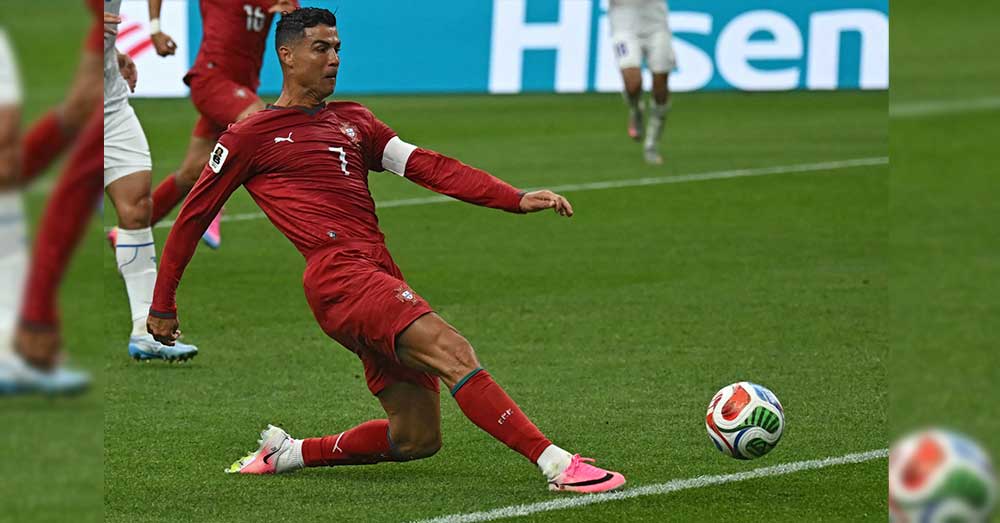 Ronaldo destroza dos récords en un juego