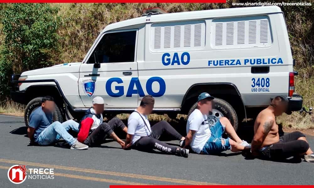 Policía frustra intento de secuestro de sujeto en Alajuela
