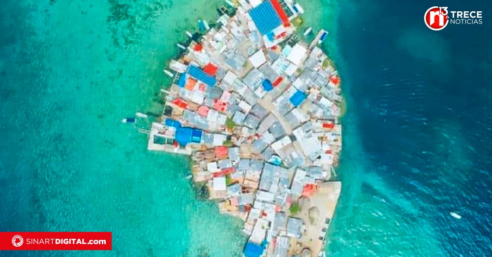 Santa Cruz del Islote: una isla sobrepoblada en el Caribe colombiano en peligro de desaparecer