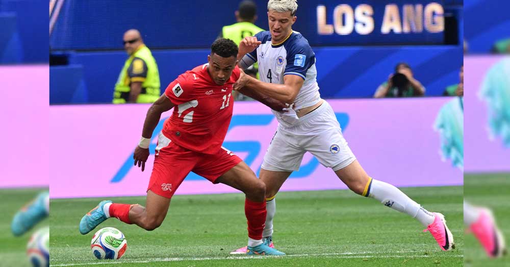 Suiza se pone a tono y golea