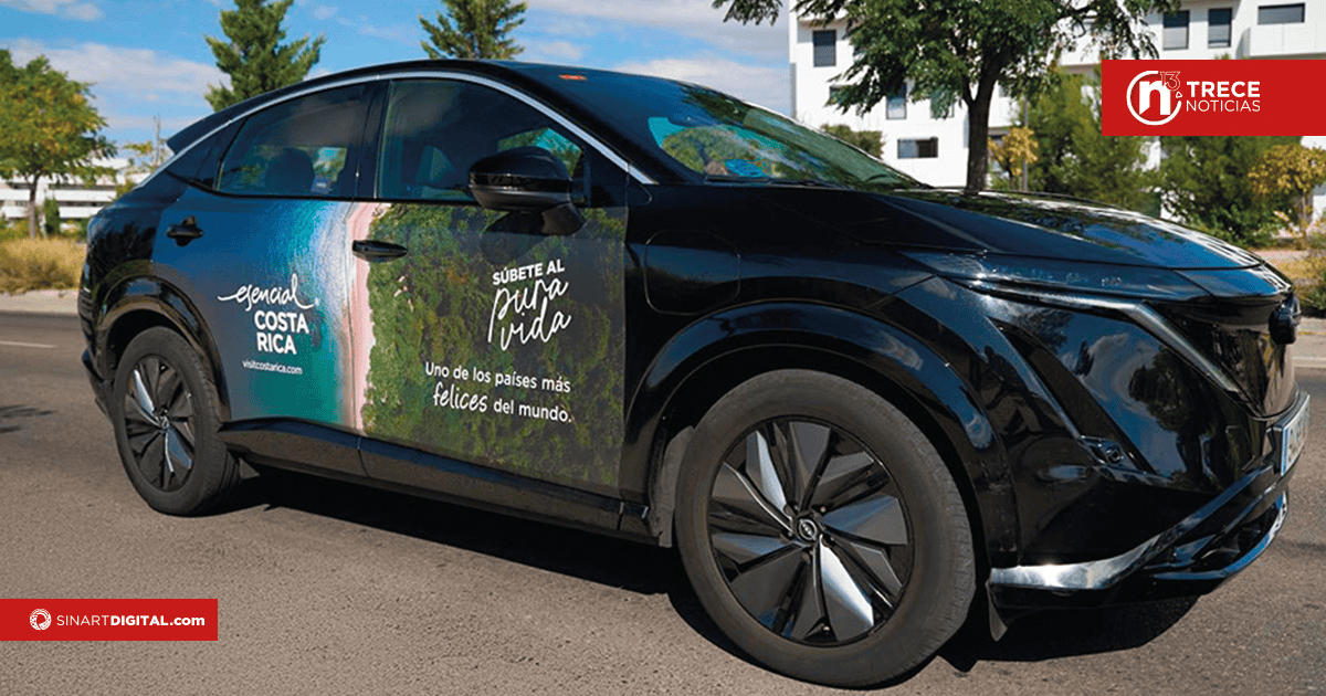 75 taxis eléctricos promueven a Costa Rica en Madrid