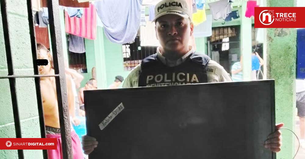 Policía Penitenciaria retira 187 televisores de celdas 