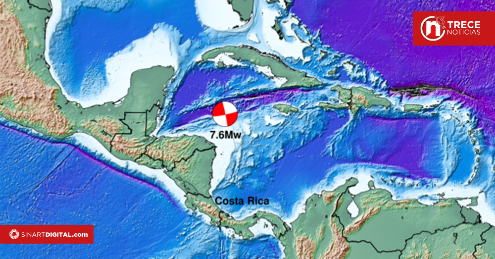 Terremoto en Islas Caimán provocó microsismos en Costa Rica