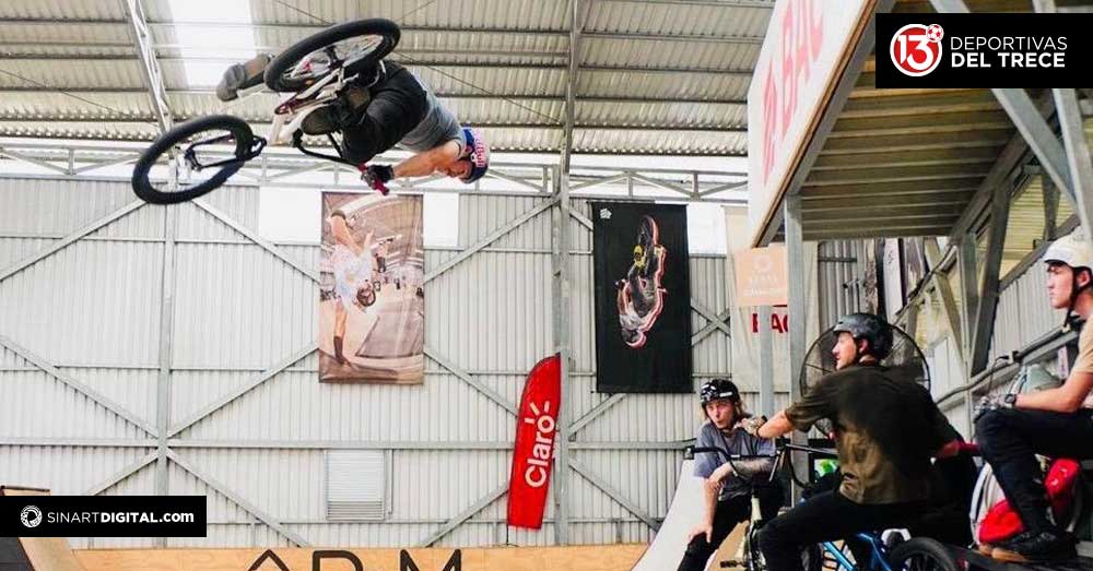 Tencio listo para Parada del Tour BMX